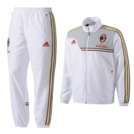 weiße adidas anzug